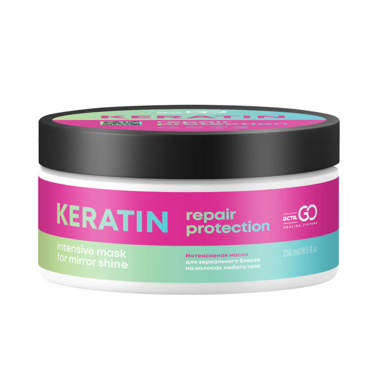 Kератиновая маска для любого типа волос 250 мл. Keratin SPA hair repair в Тюмени